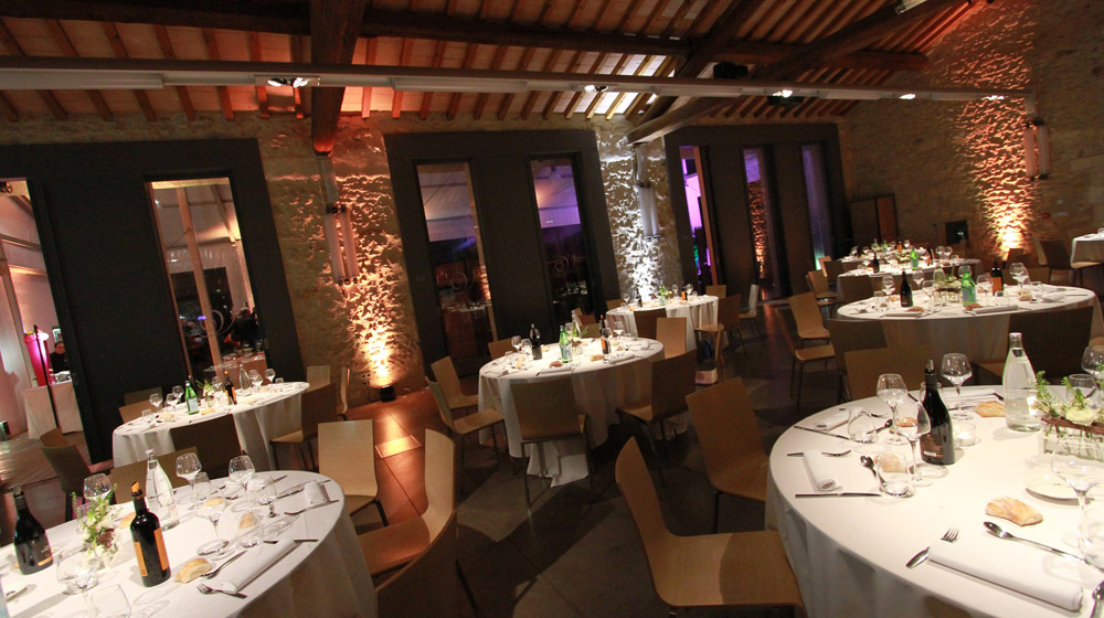 Repas assis d'entreprise